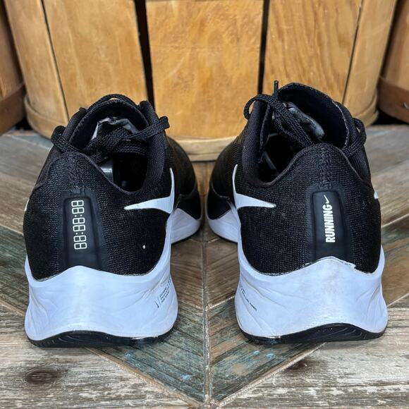 Nike Air Zoom Pegasus 37 Black White BQ9647-002 Running Shoes Womens Size 8.5 - Picture 6 of 11